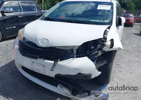 2013 Toyota Sienna Le V6 8 Passenger from USA, damaged, VIN 5TDKK3DC4DS296135